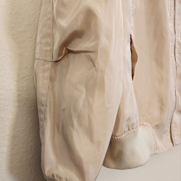 i joah lightweight Women’s Bomber jacket. Cream. Size M - Picture 4 of 16